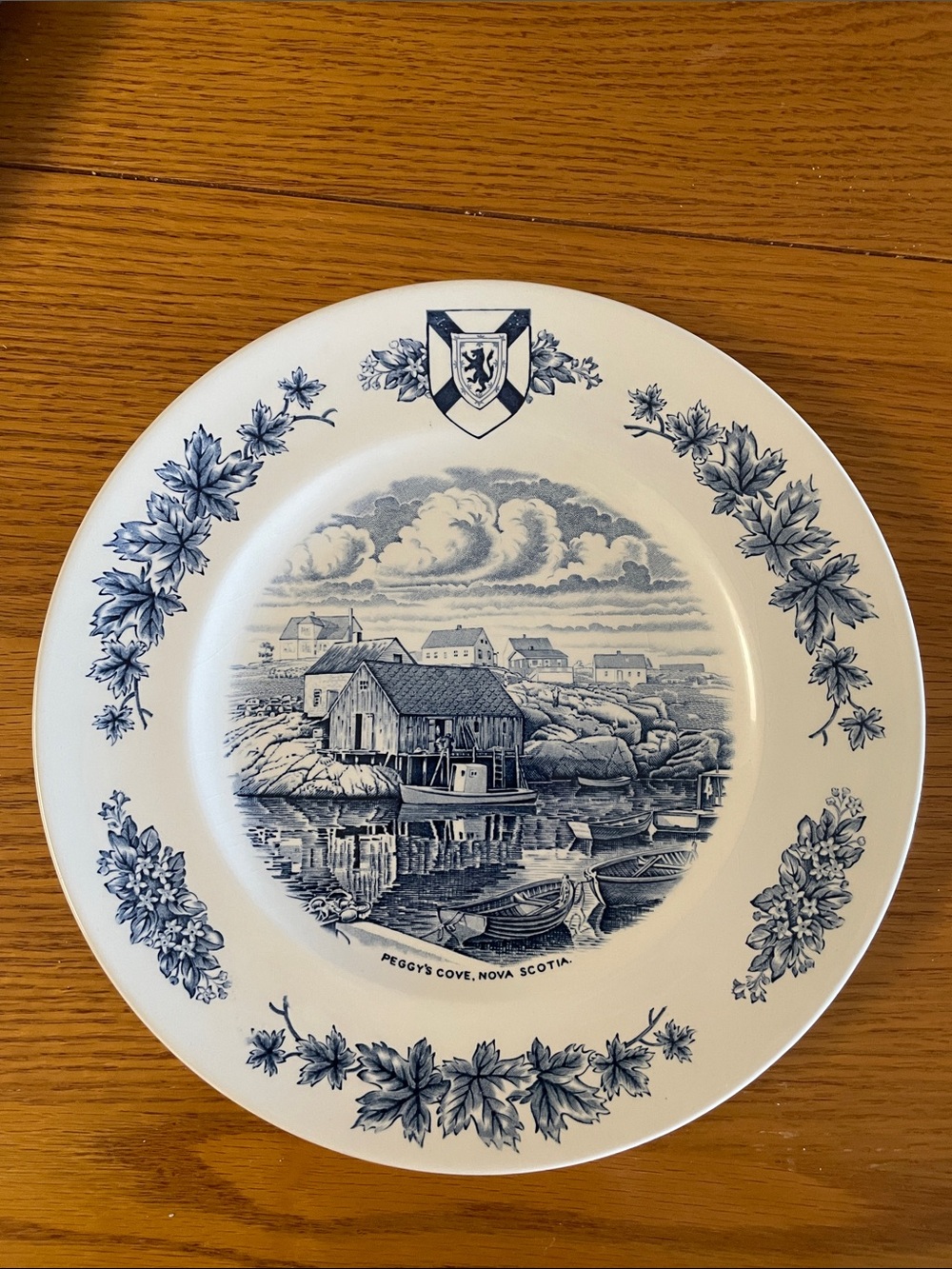 Peggy's Cove Decorative Dinner Plate - Nova Scotia Scene